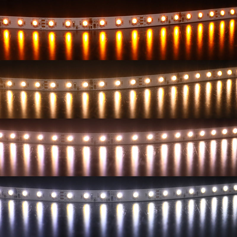 DC12-24V Commercial Individually Controllable SK6812 WWA LED Strip 60LEDs/m 3.28ft-65.6ft DC12-24V Commercial Individually Controllable SK6812 WWA LED Strip 60LEDs/m 3.28ft-65.6ft